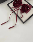 Velvet Hair Bow