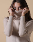 Turtleneck Fleece top