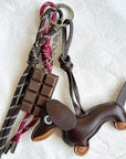 Dachshund dog chocolate Charm