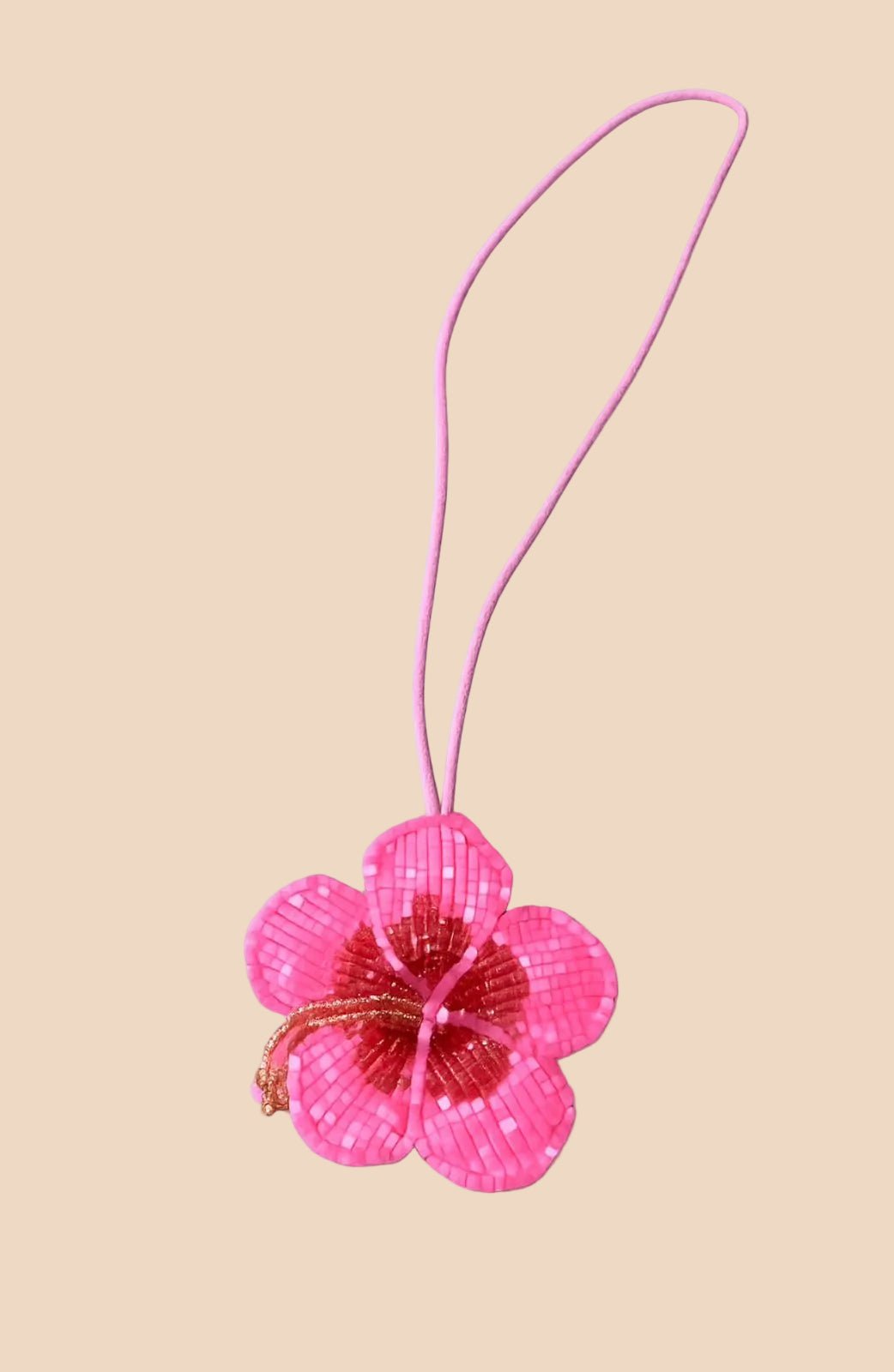 Handmade Pinky Flower Charm - KC Essentials Lebanon