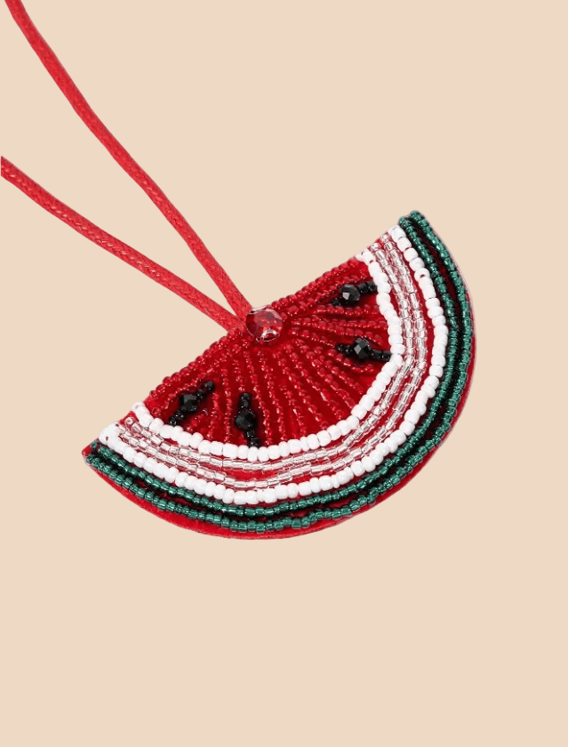 Handmade Watermelon Charm - KC Essentials Lebanon