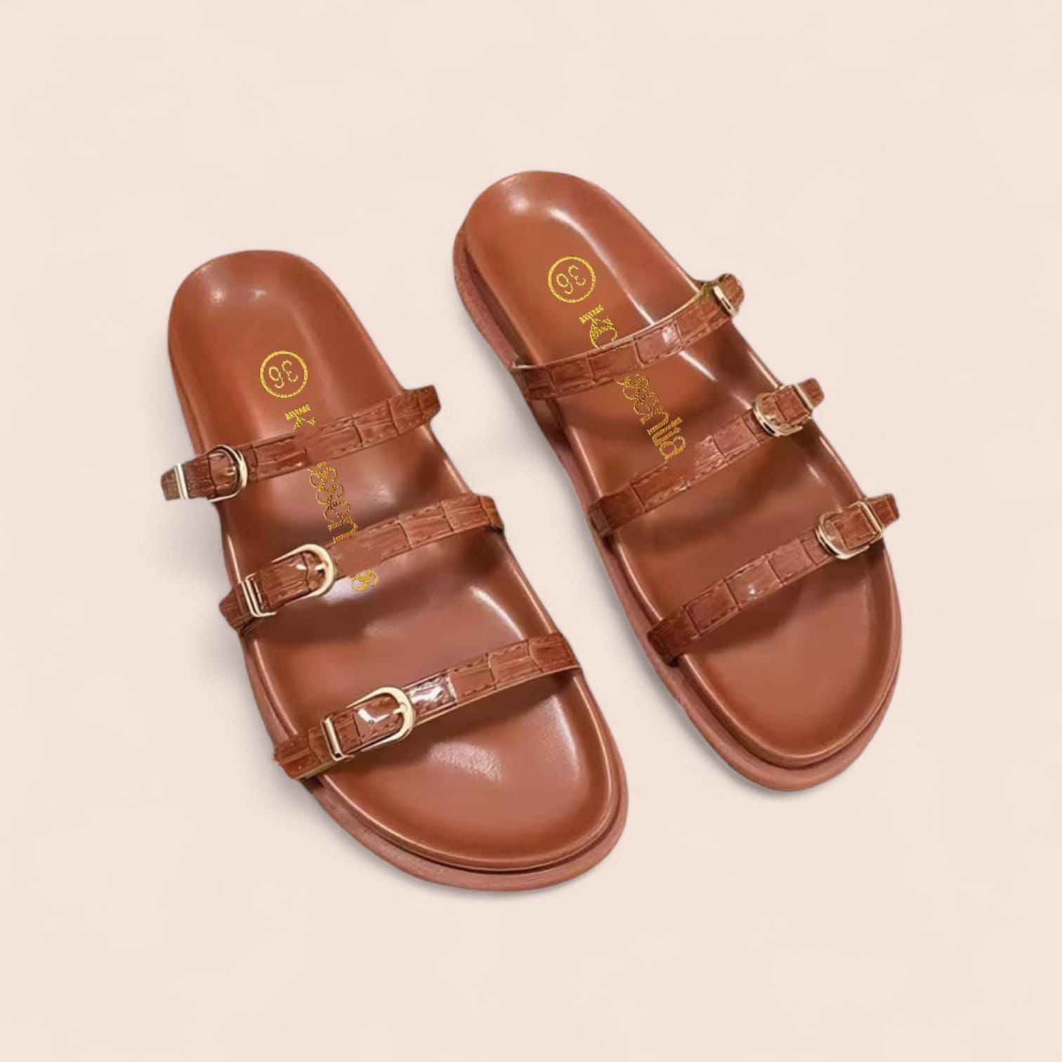 Leather straps Sandals - KC Essentials Lebanon