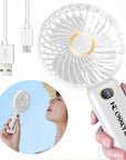 Rechargeable Hand Fan - KC Essentials Lebanon