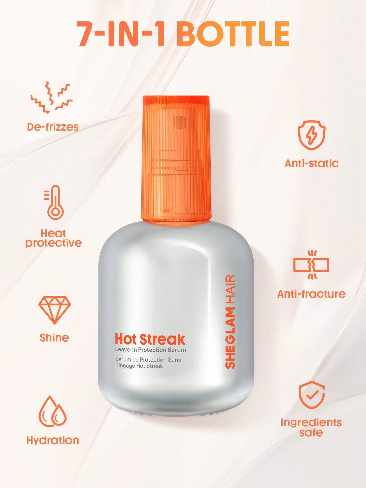 SHEGLAM Hot Streak Leave-In Protection Serum - KC Essentials Lebanon