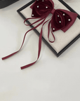 Velvet Hair Bow - KC Essentials Lebanon